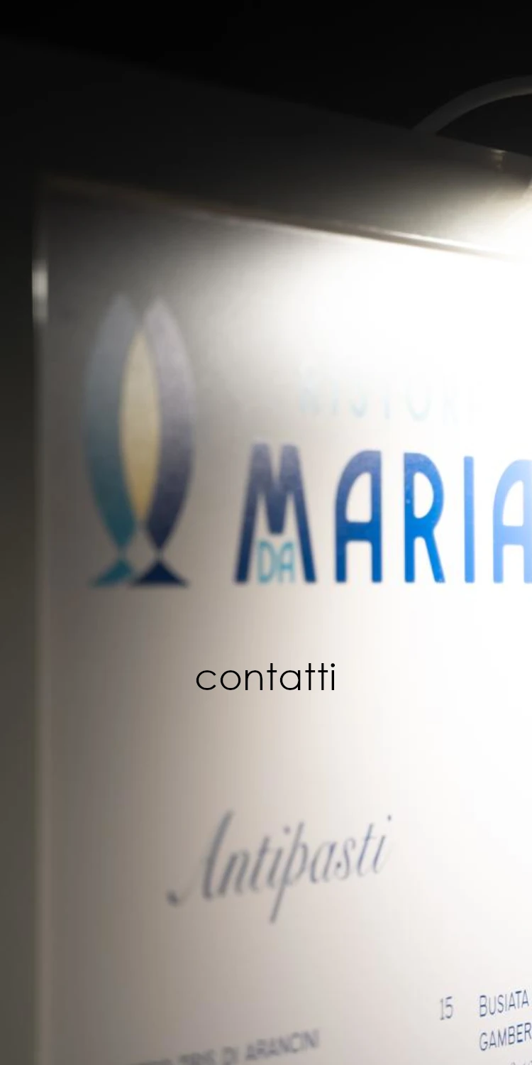 RISTORANTINO DA MARIANO CONTATTI
