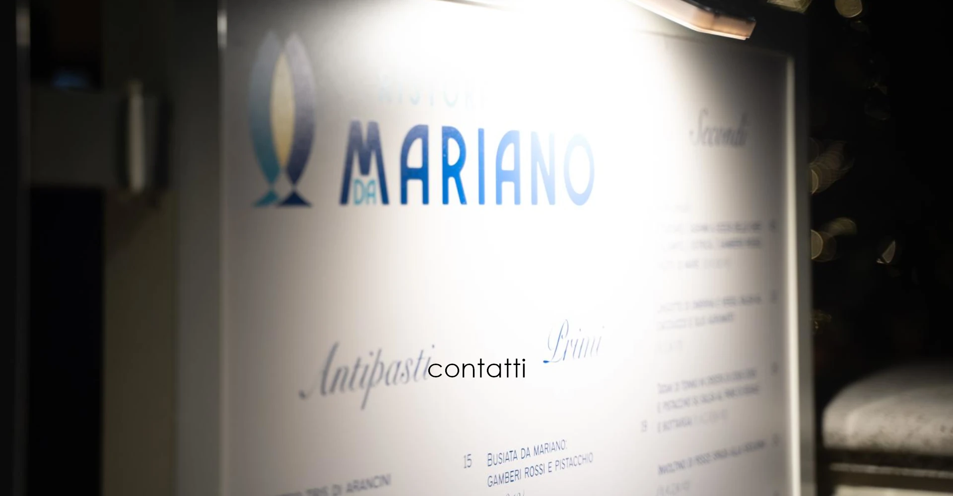RISTORANTINO DA MARIANO CONTATTI