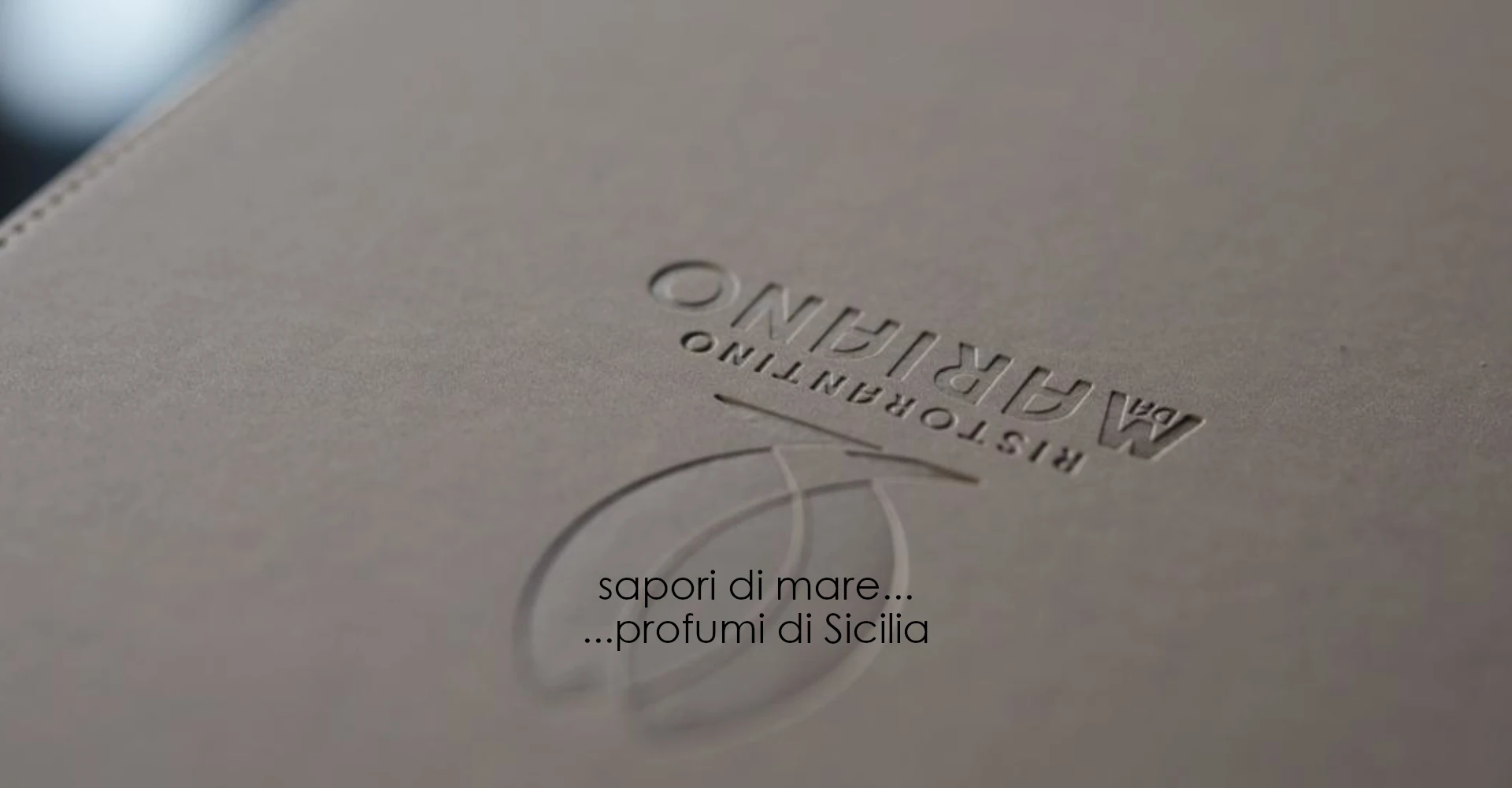 RISTORANTINO DA MARIANO MENU